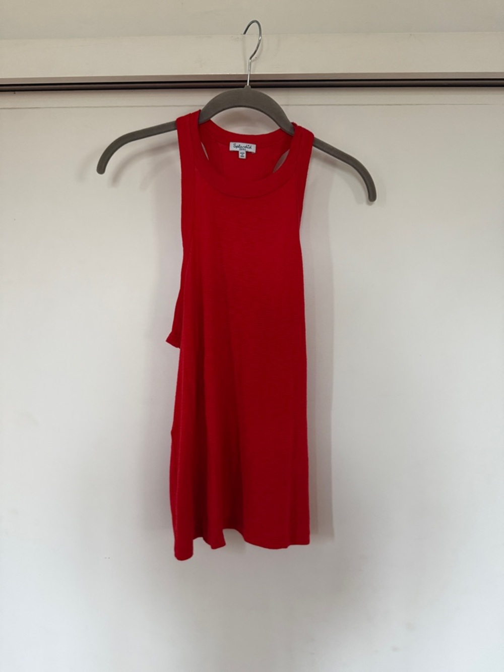 Splendid Vibrant Red Ribbed Tank - Picture 2 of 3